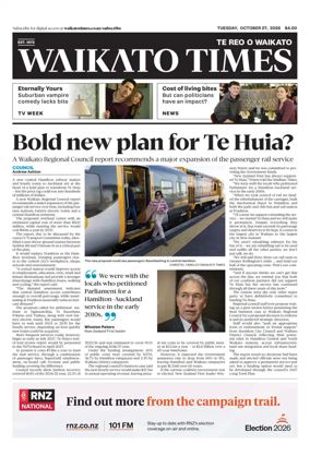 Cover of Waikato Times