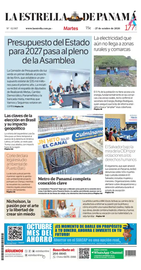 Cover of La Estrella de Panama