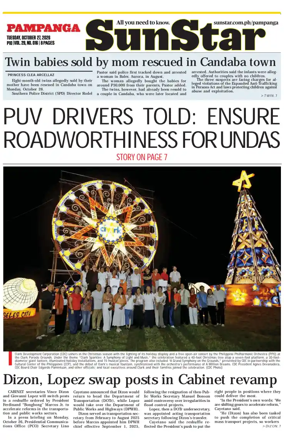 Cover of Sun.Star Pampanga