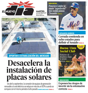 Cover of El Nuevo Dia