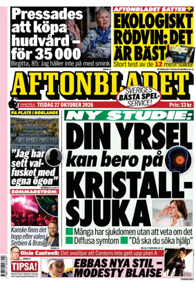 Cover of Aftonbladet