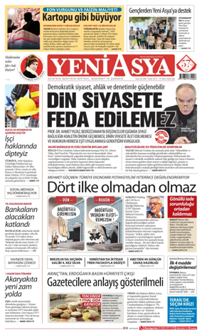 Cover of Yeni Asya