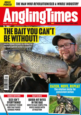 Cover of Angling Times (UK)