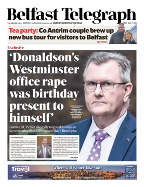 Cover of Belfast Telegraph
