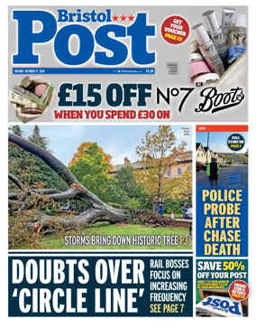 Cover of Bristol Post
