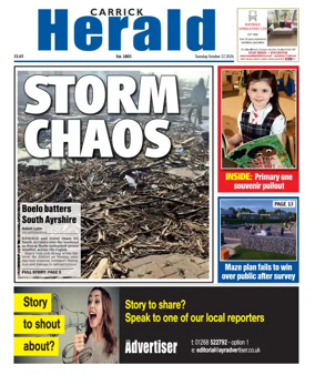 Cover of Carrick Herald