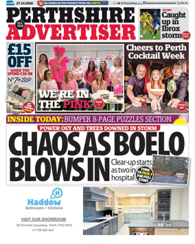 Cover of Perthshire Advertiser