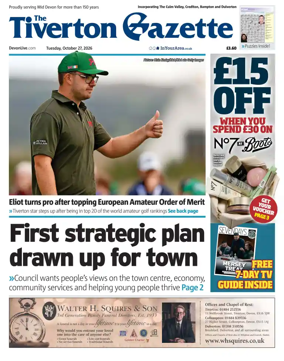 Cover of The Tiverton Gazette