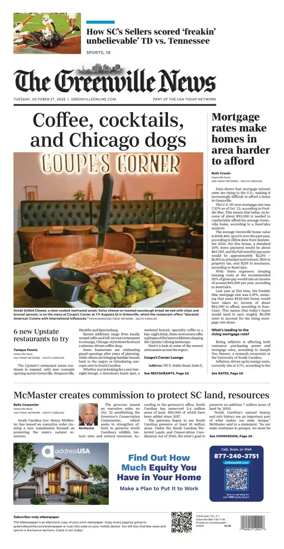 Cover of The Greenville News
