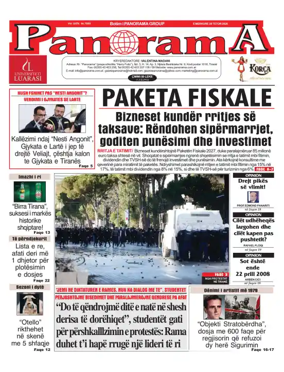 Cover of Panorama (Albania)