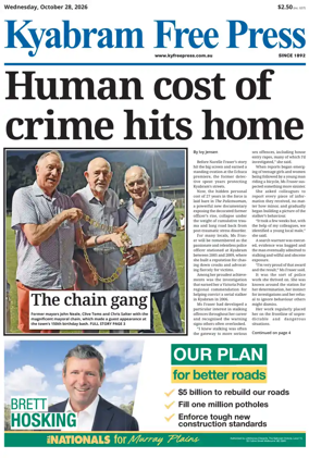 Cover of Kyabram Free Press
