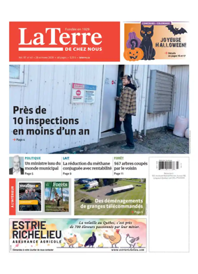 Cover of La Terre de chez nous