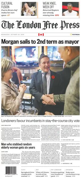Cover of The London Free Press