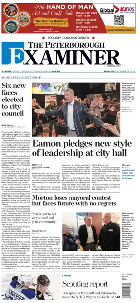 Cover of The Peterborough Examiner