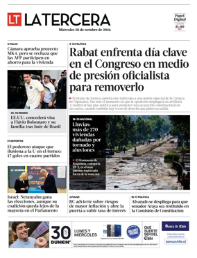 Cover of La Tercera