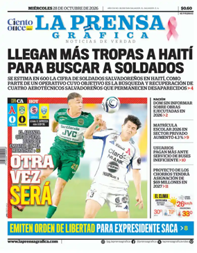 Cover of La Prensa Grafica