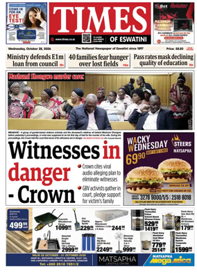 Cover of Times of Eswatini