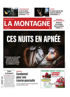 Cover of La Montagne (Moulins)