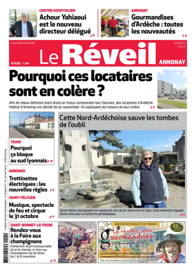 Cover of Le Reveil du Vivarais – edition Annonay