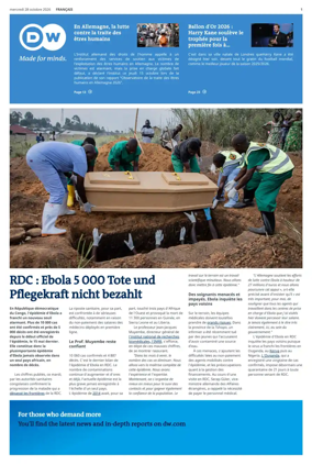Cover of Deutsche Welle (French Edition)