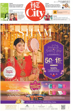 Cover of Hindustan Times (Chandigarh) - City