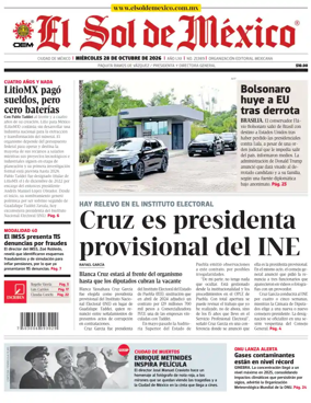 Cover of El Sol de Mexico