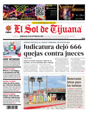 Cover of El Sol de Tijuana