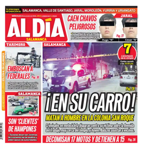 Cover of Periodico Al Dia (Salamanca)