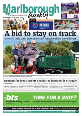 Cover of Marlborough Weekly