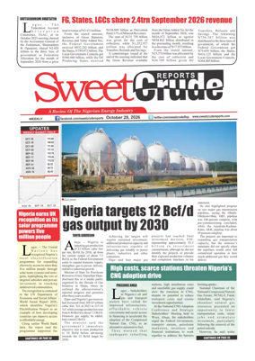 Cover of SweetCrude (Wednesday)