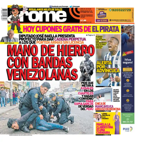Cover of Diario Trome