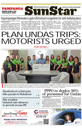 Cover of Sun.Star Pampanga