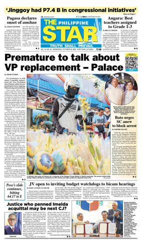 Cover of The Philippine Star