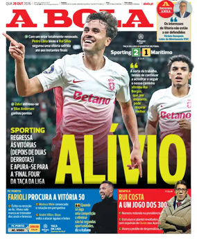 Cover of A BOLA (Portuguese)