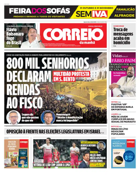 Cover of Correio da Manha