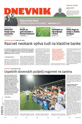 Cover of Dnevnik (Slovenija)