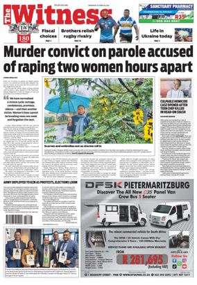 Cover of The Witness (South Africa)