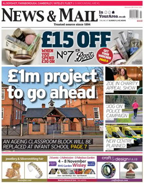 Cover of Aldershot News & Mail