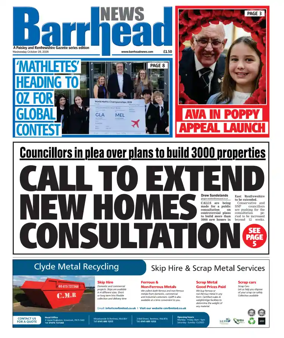 Cover of Barrhead News