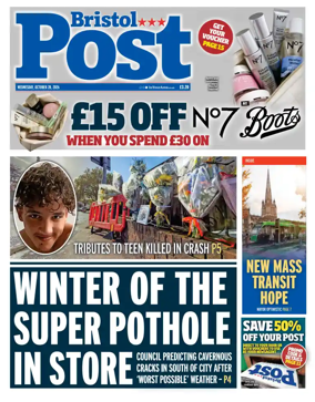 Cover of Bristol Post