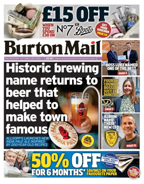 Cover of Burton Mail