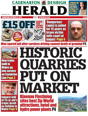 Cover of Caernarfon Herald