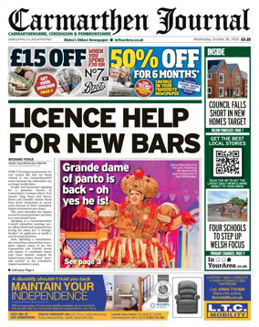 Cover of Carmarthen Journal