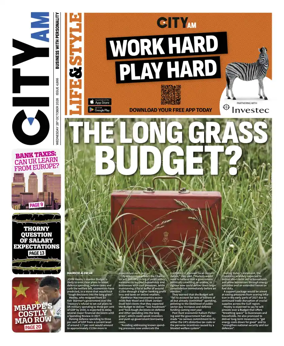Cover of City AM