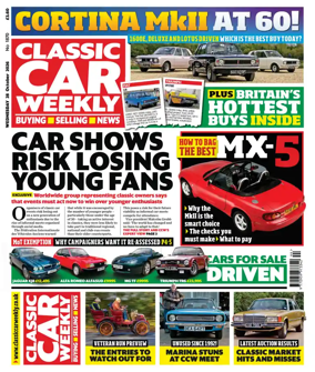Cover of Classic Car Weekly (UK)