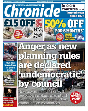 Cover of Crewe Chronicle