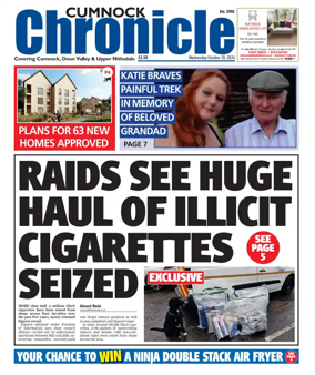 Cover of Cumnock Chronicle