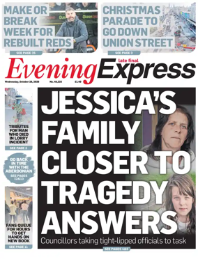 Cover of Evening Express