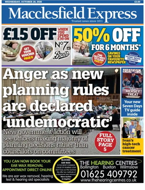 Cover of Macclesfield Express
