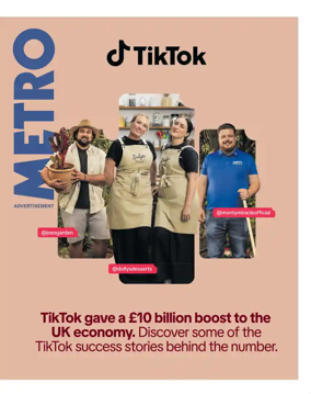 Cover of Metro (UK)
